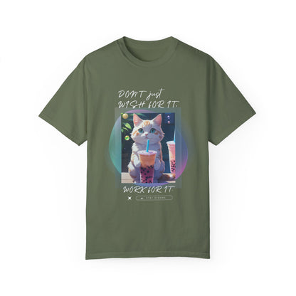 ARTISAN Cotton T-shirt cat design