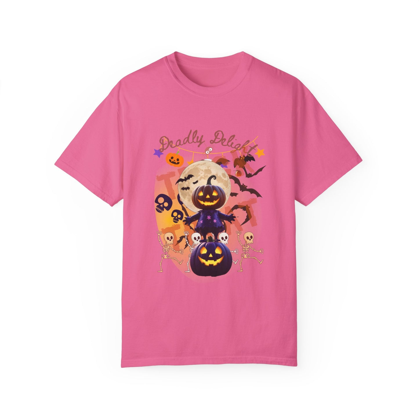 US Cotton Halloween T-shirt monster