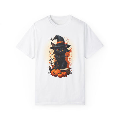 US Cotton Halloween T-shirt raven