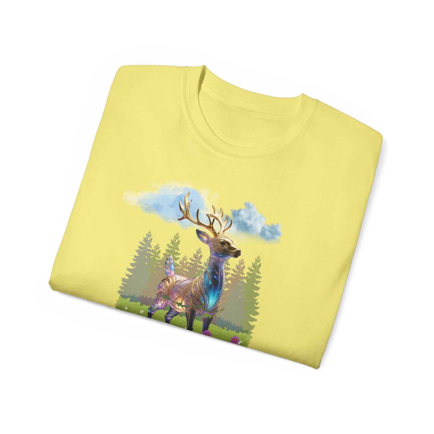 Women's Cotton T-shirt deer