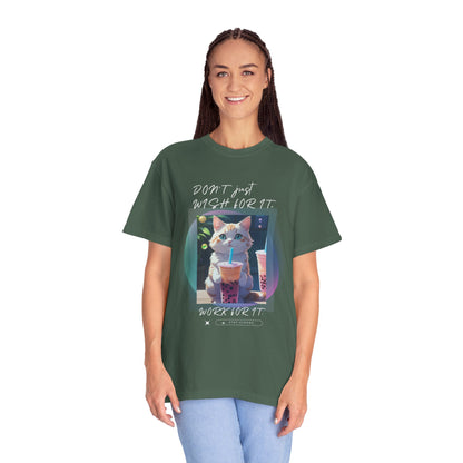 ARTISAN Cotton T-shirt cat design