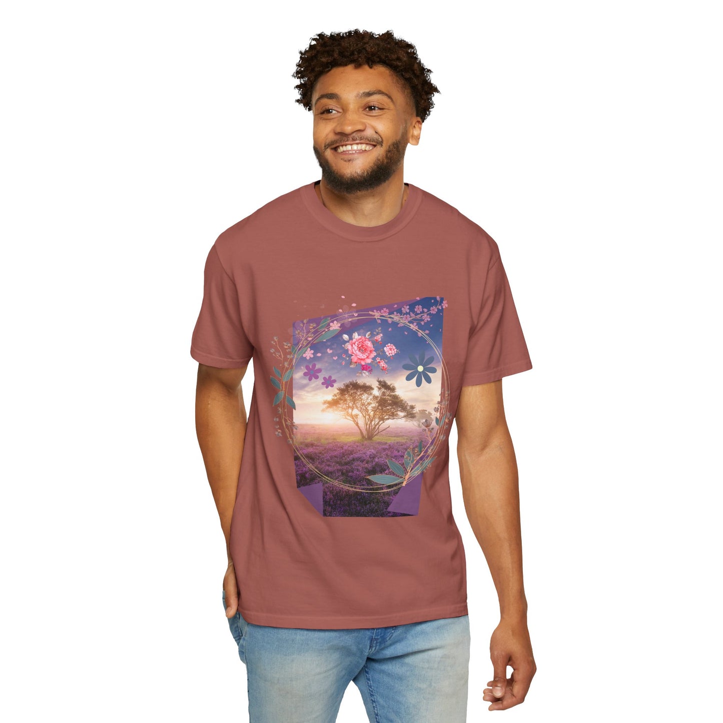 ARTISAN Cotton T-shirt sunrise