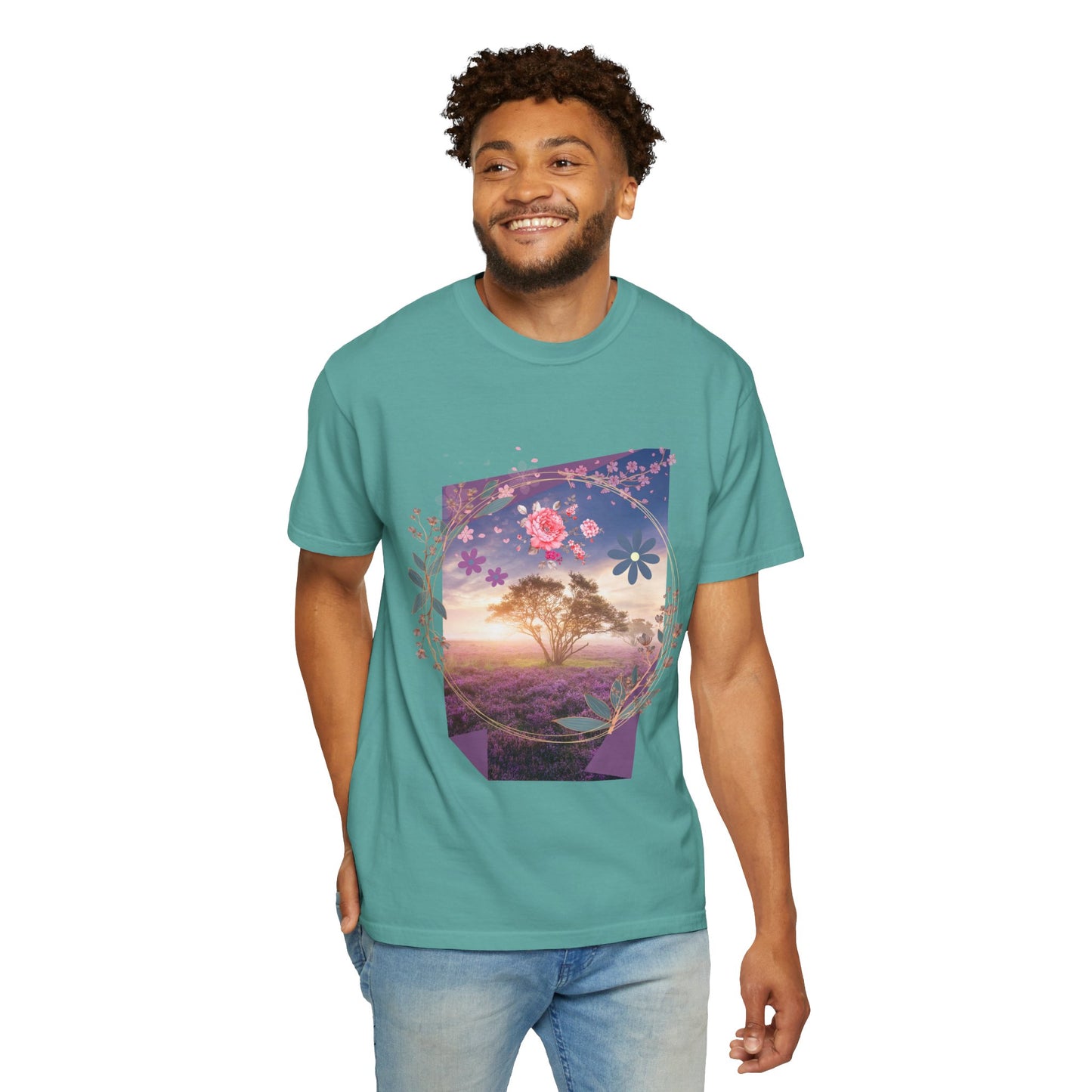 ARTISAN Cotton T-shirt sunrise