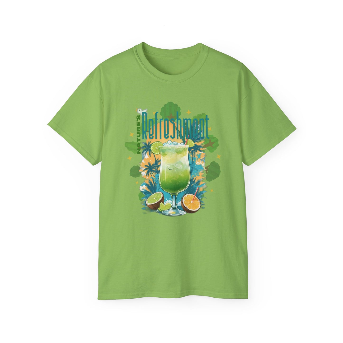 Cotton T-shirt refreshment