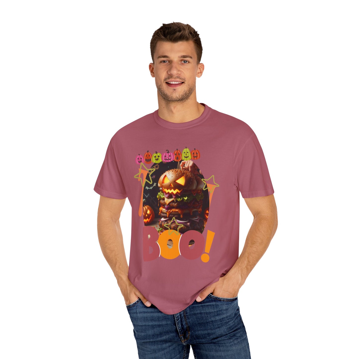 US Cotton Halloween T-shirt boo!