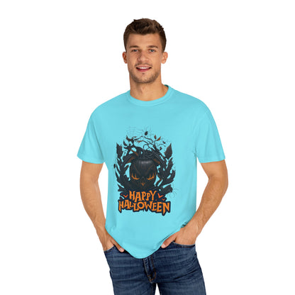 US Cotton Halloween T-shirt ghostly