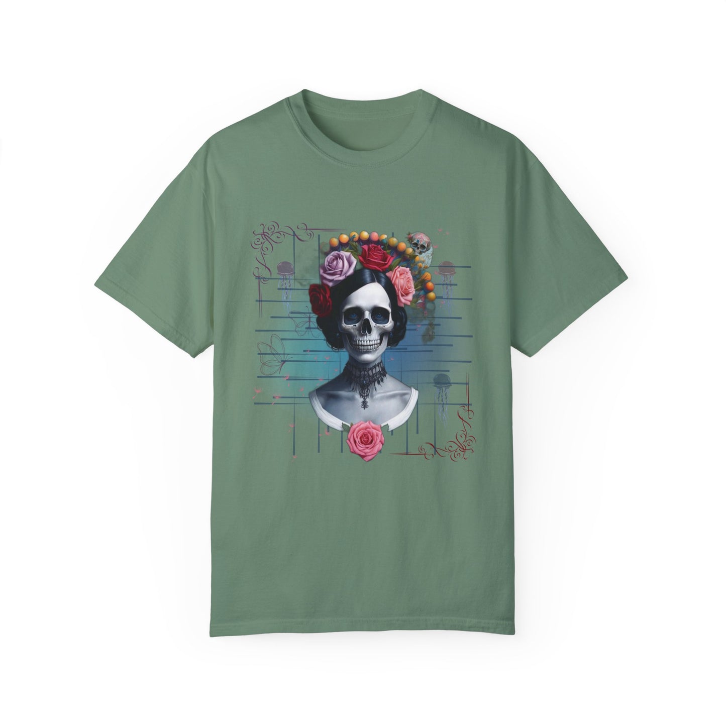 ARTISAN Cotton T-shirt brided skull