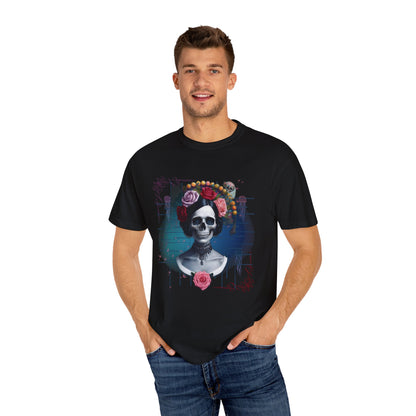 ARTISAN Cotton T-shirt brided skull