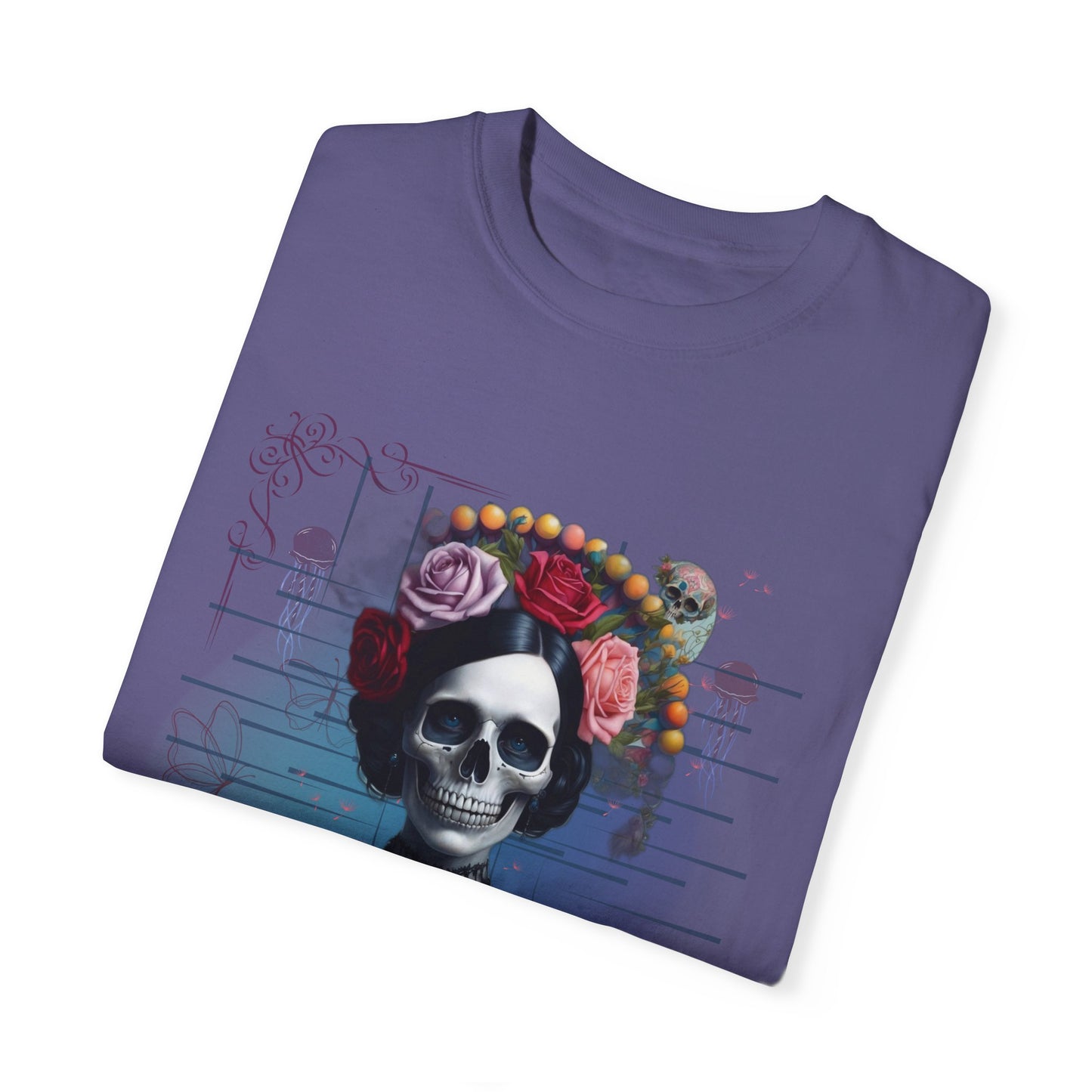 ARTISAN Cotton T-shirt brided skull