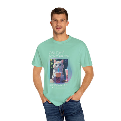 ARTISAN Cotton T-shirt cat design