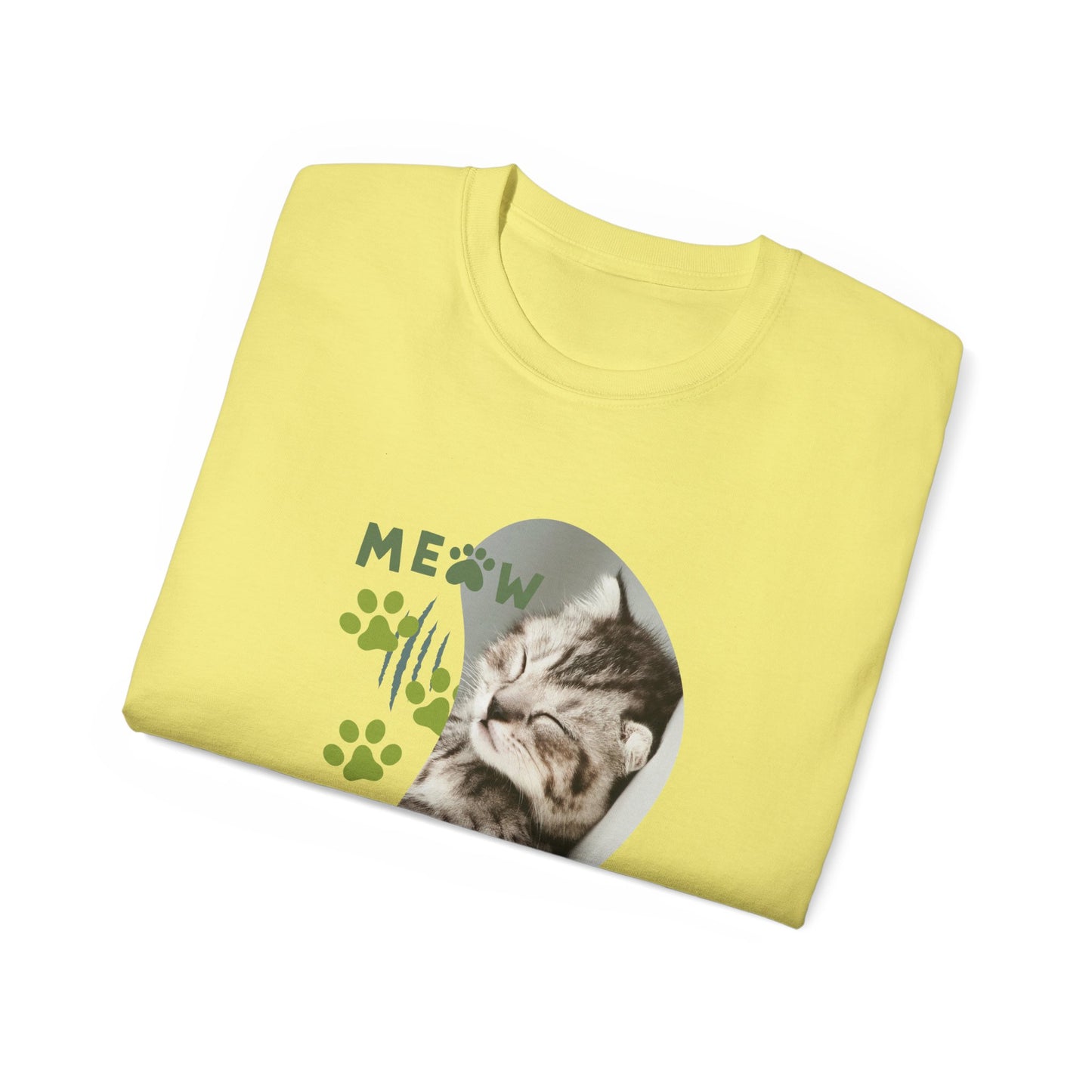 Women's Cotton T-shirt kitten