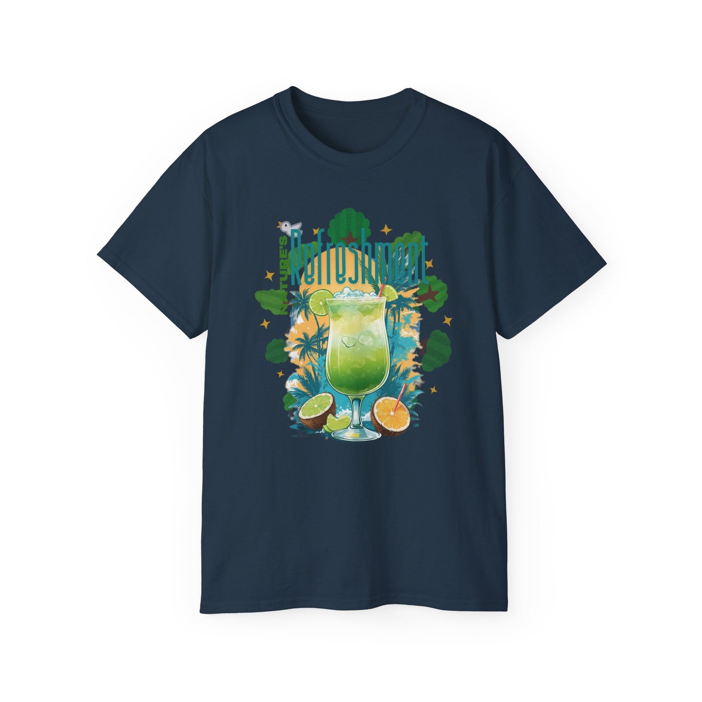 Cotton T-shirt refreshment