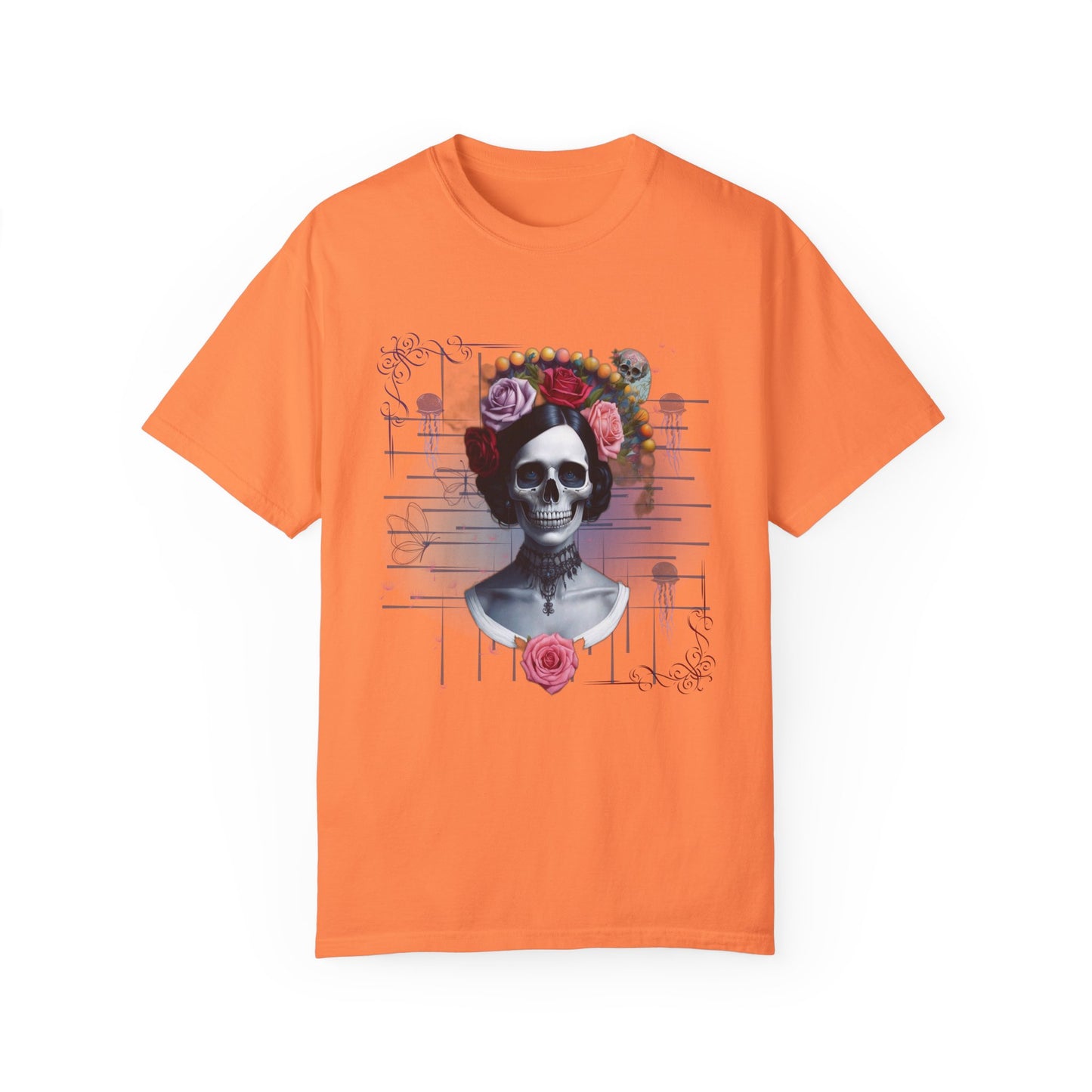 ARTISAN Cotton T-shirt brided skull