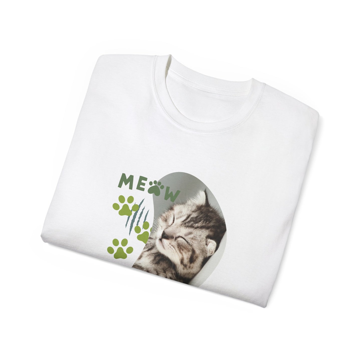 Women's Cotton T-shirt kitten