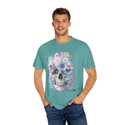 ARTISAN Cotton T-shirt flowers [Color variants]