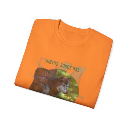 Cotton T-shirt with fox