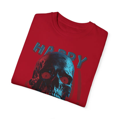 US Cotton Halloween T-shirt skull