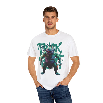 US Cotton Halloween T-shirt trick or treat