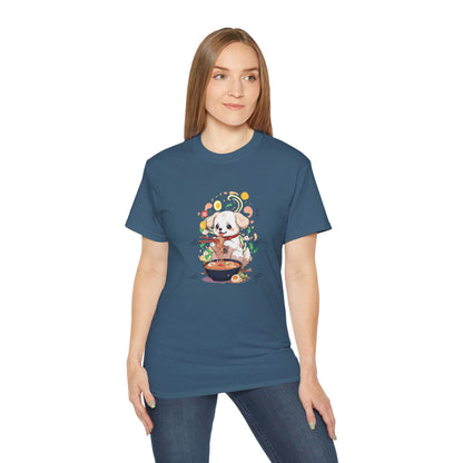 Women's Cotton T-shirt puppy