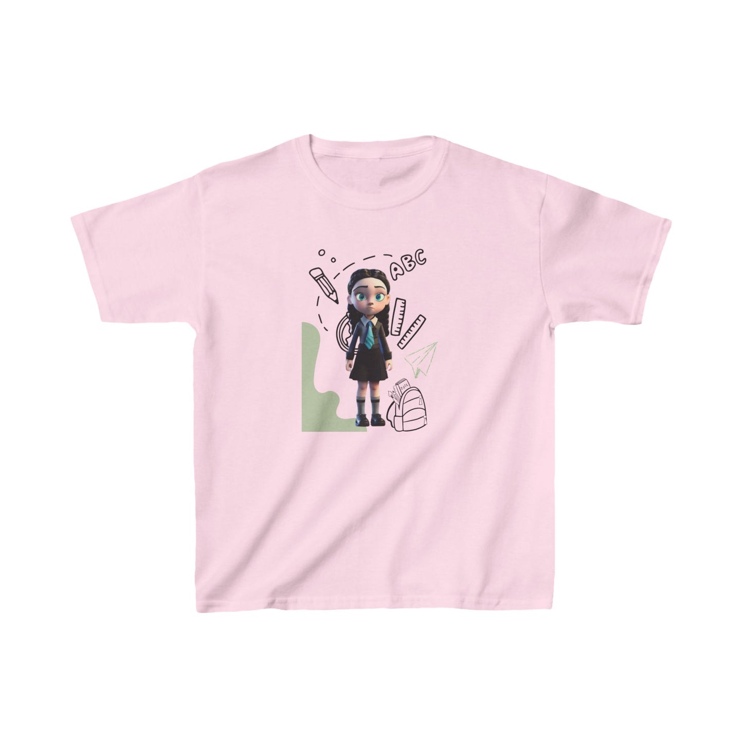 Kids Cotton Tee schoolgirl