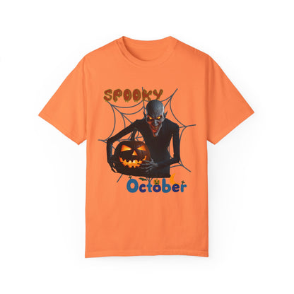 US Cotton Halloween T-shirt spooky