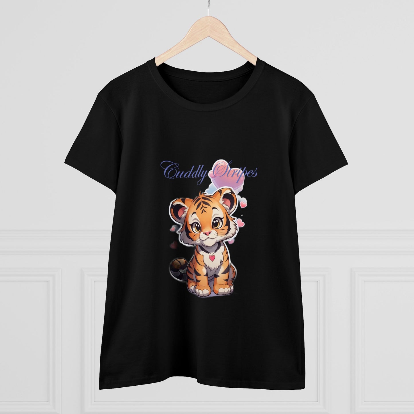 Women's Midweight Cotton Tee cub design