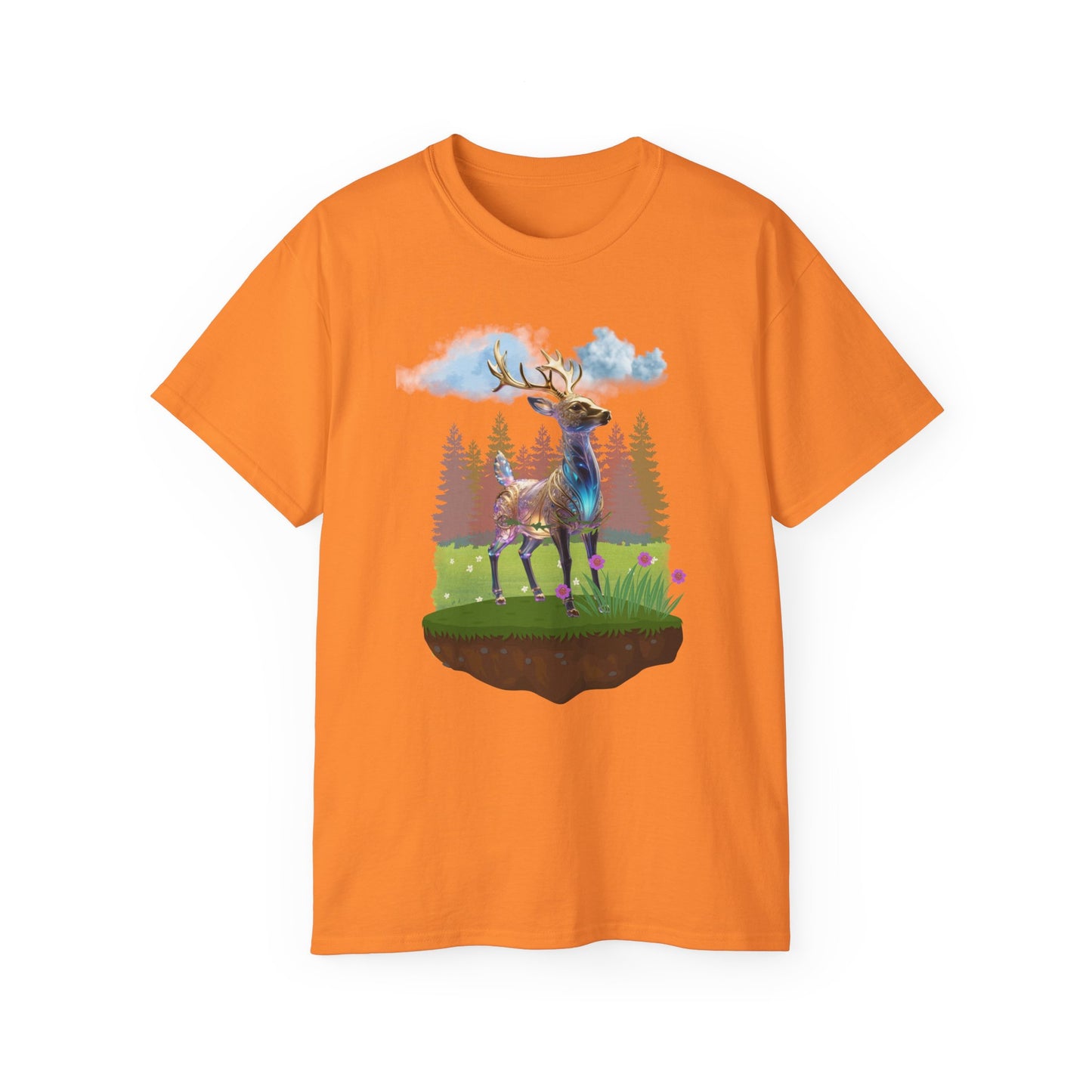 Women's Cotton T-shirt deer