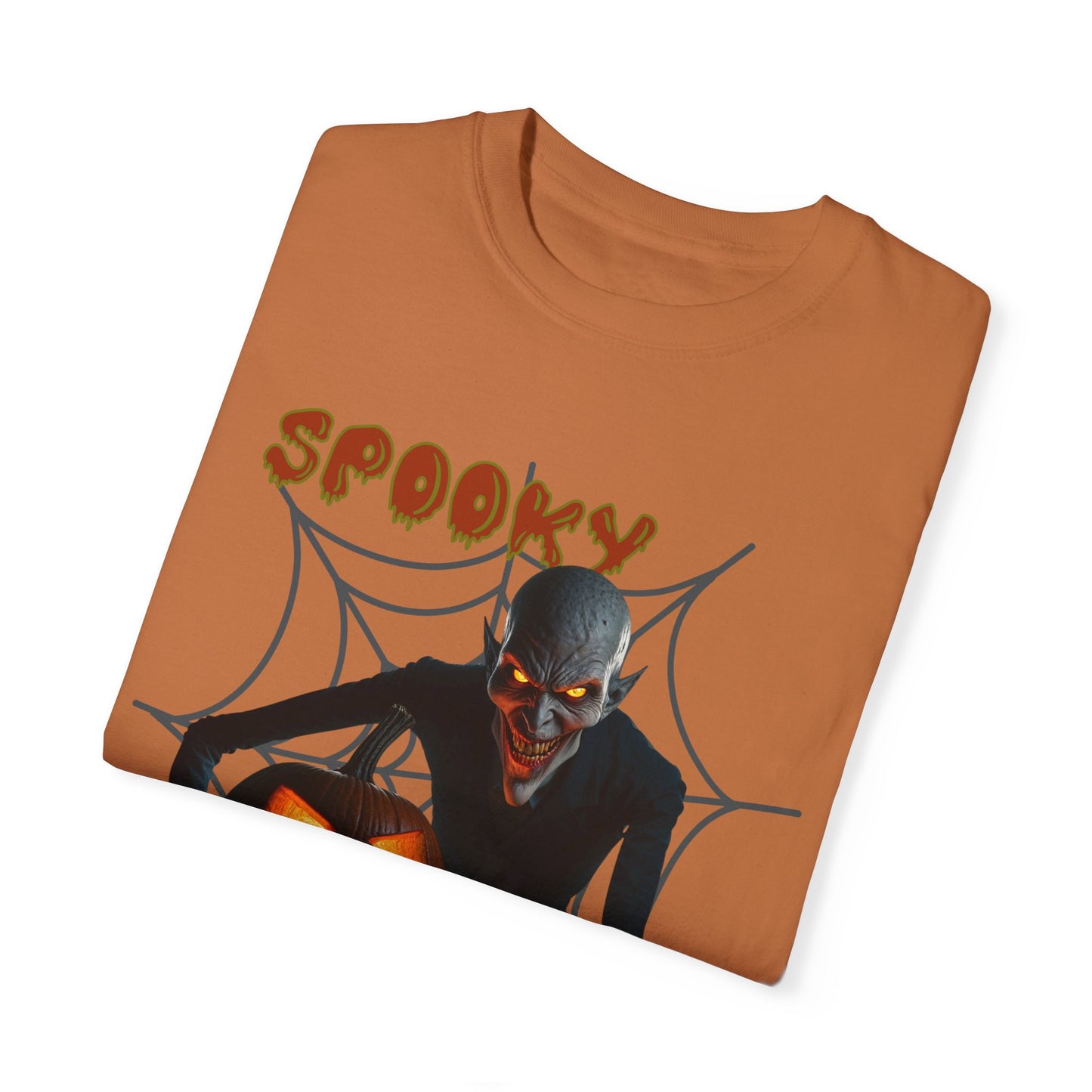 US Cotton Halloween T-shirt spooky