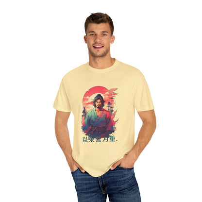 ARTISAN Cotton T-shirt samurai