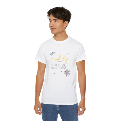 QT Cotton T-shirt simplicity