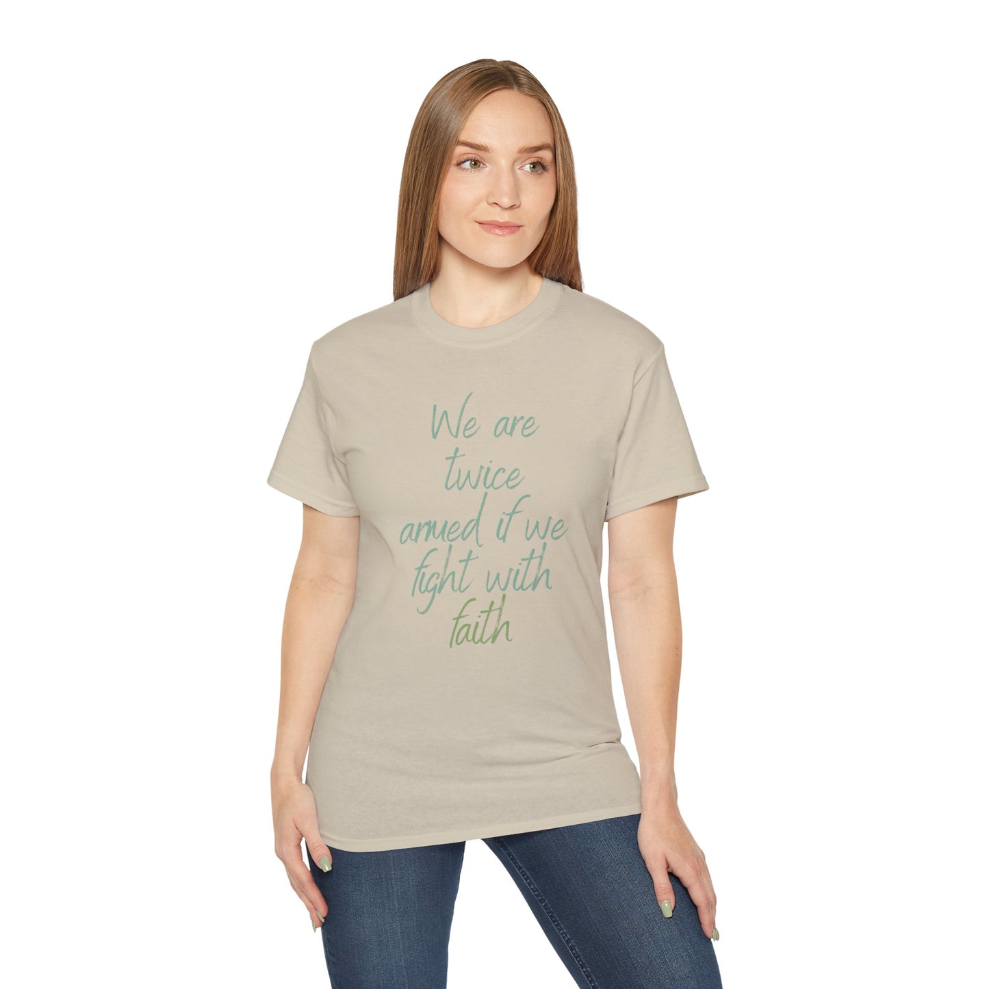 QT Cotton T-shirt faith