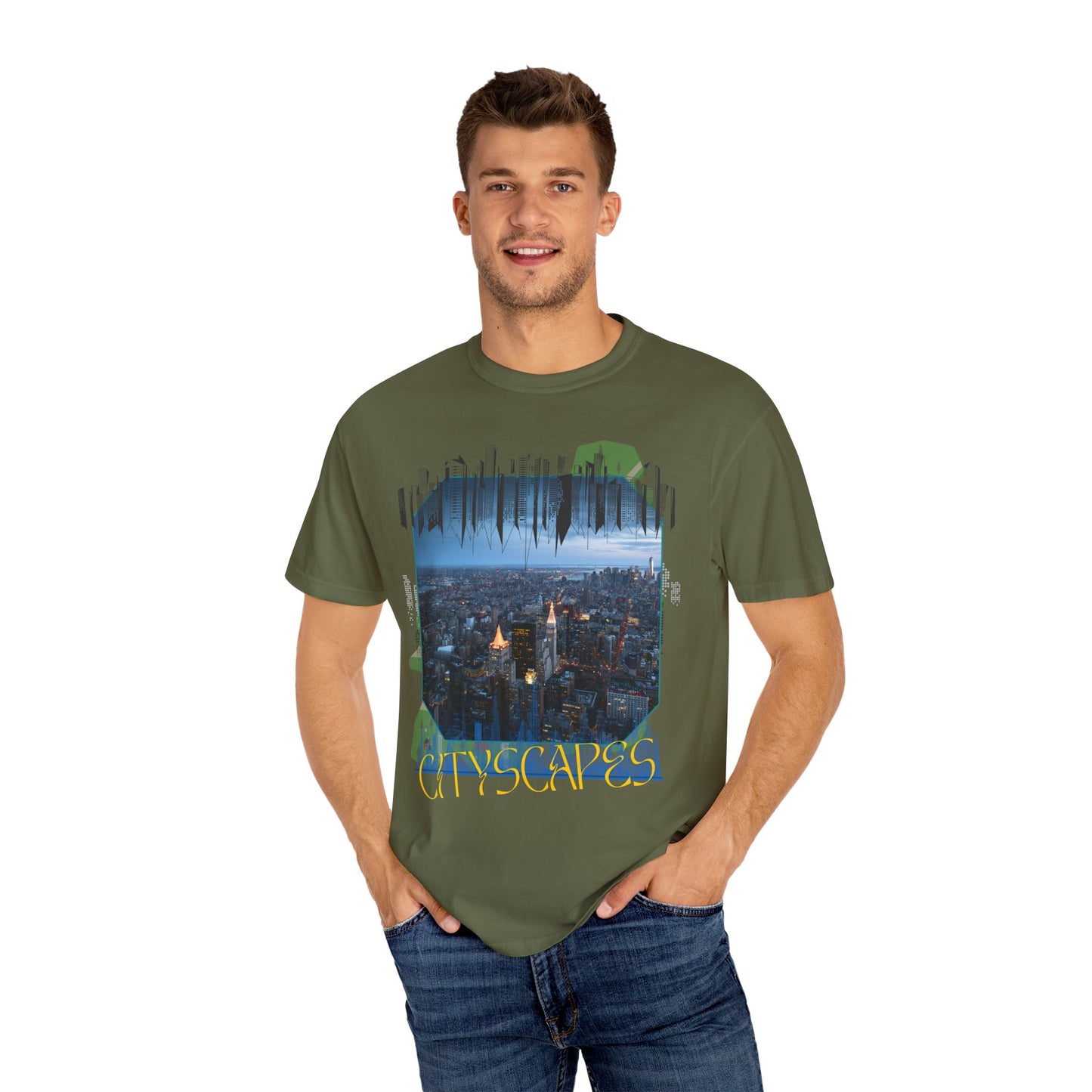 ARTISAN Cotton T-shirt cityscapes