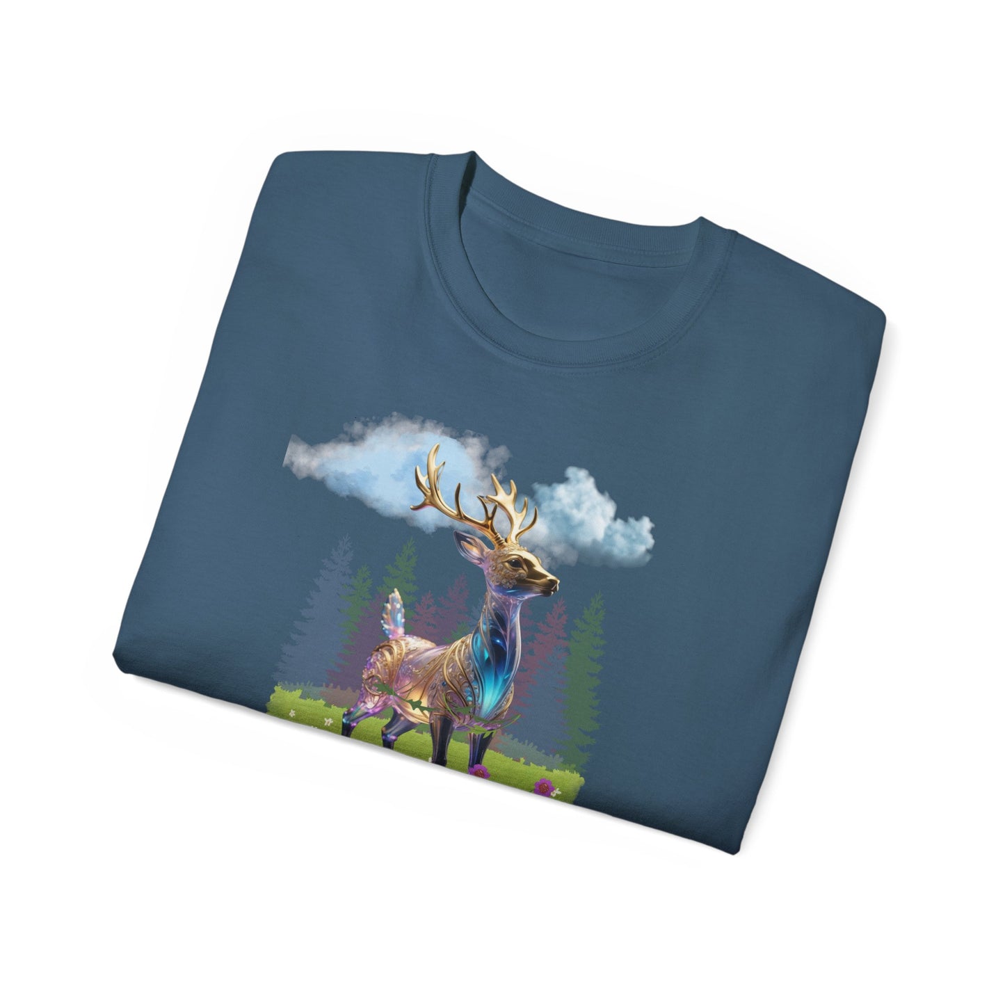 Women's Cotton T-shirt deer