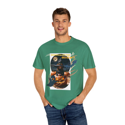 US Cotton T-shirt  jack-o'-lantern