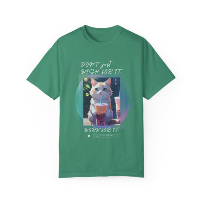 ARTISAN Cotton T-shirt cat design