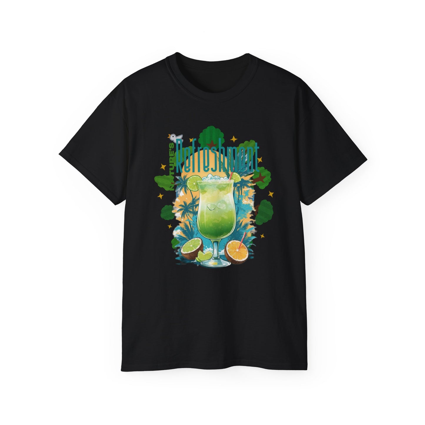 Cotton T-shirt refreshment