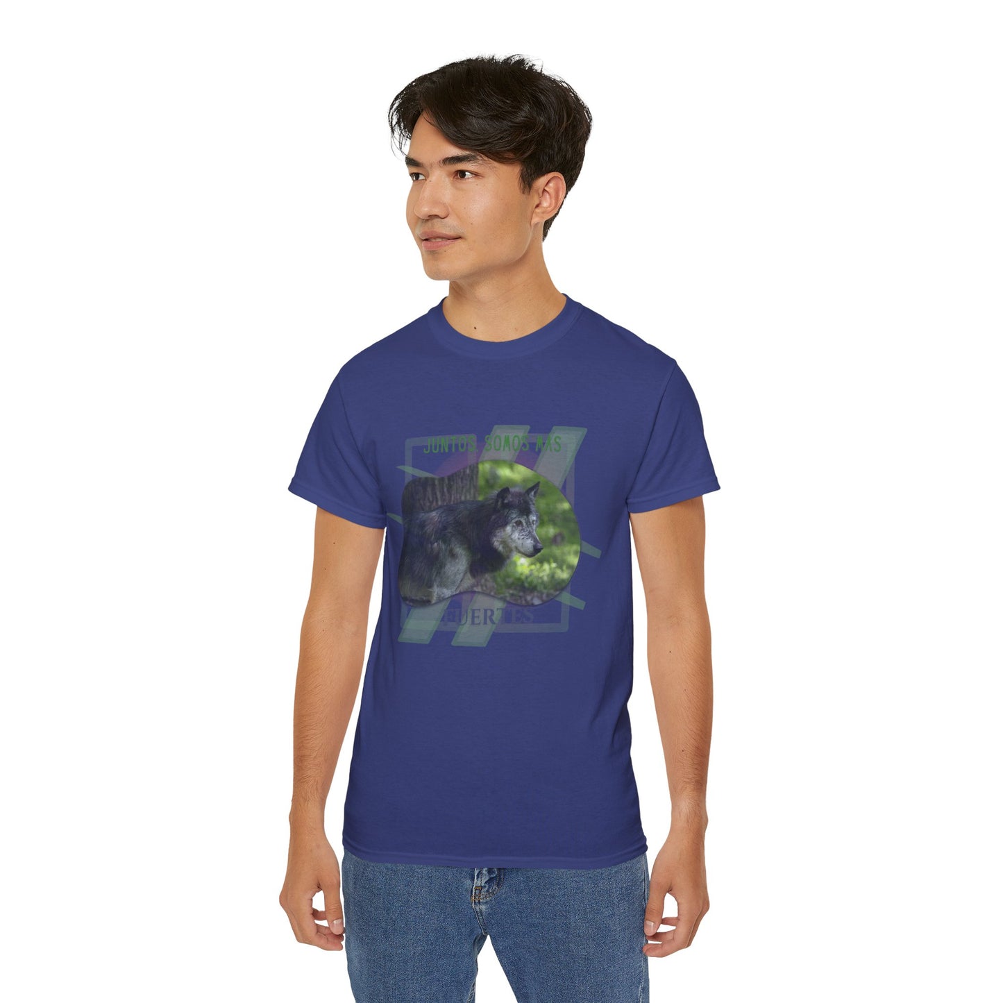 Cotton T-shirt with fox