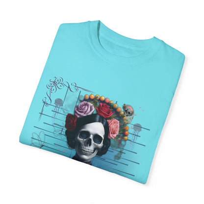 ARTISAN Cotton T-shirt brided skull