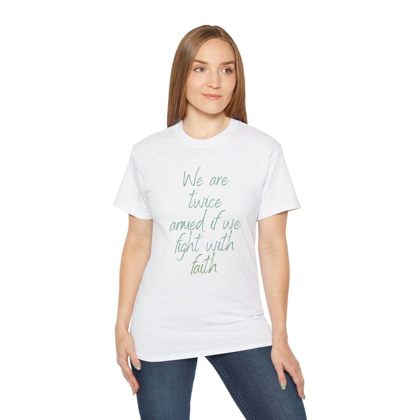 QT Cotton T-shirt faith