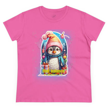 Women's Midweight Cotton Tee penguin