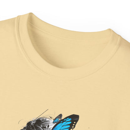 Women's Cotton T-shirt butterflies