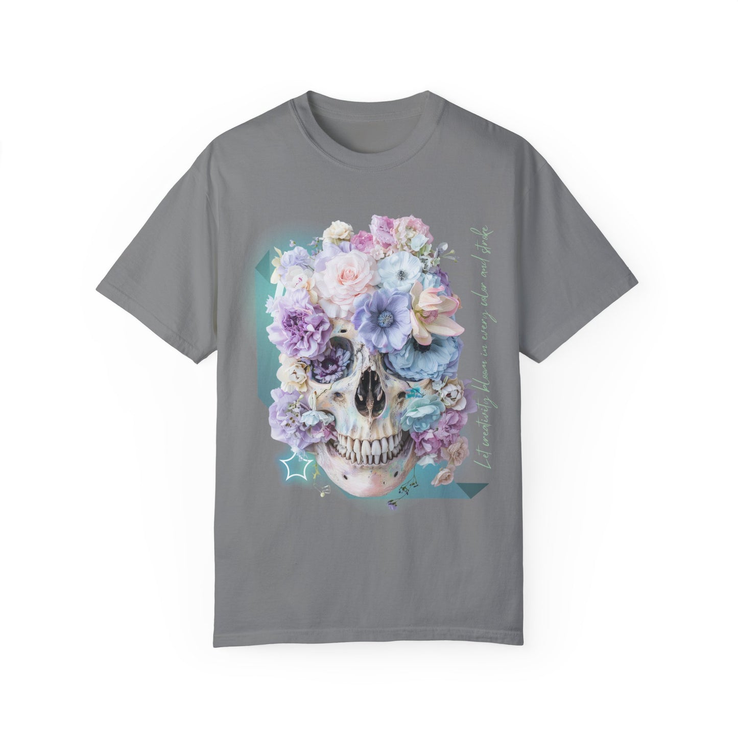 ARTISAN Cotton T-shirt flowers