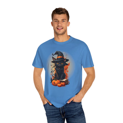 US Cotton Halloween T-shirt raven