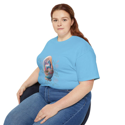 Women's Cotton T-shirt unicorn