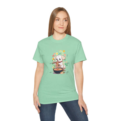 Women's Cotton T-shirt puppy